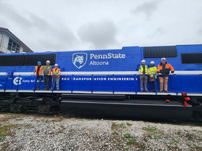 Penn State train